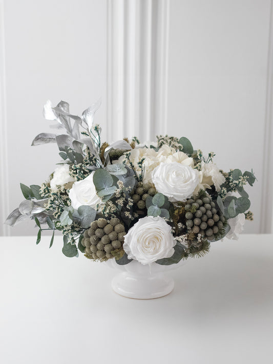 Snow Queen - Preserved Flower Arrangement