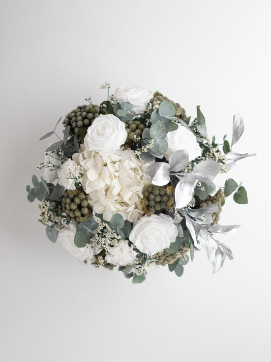 Snow Queen - Preserved Flower Arrangement