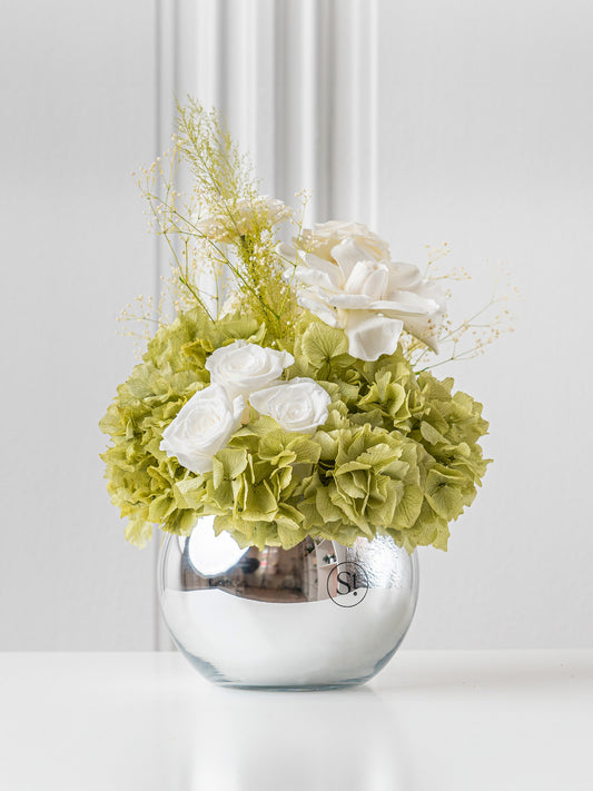 Dew Drop - Preserved Flower Arrangement - STILLA