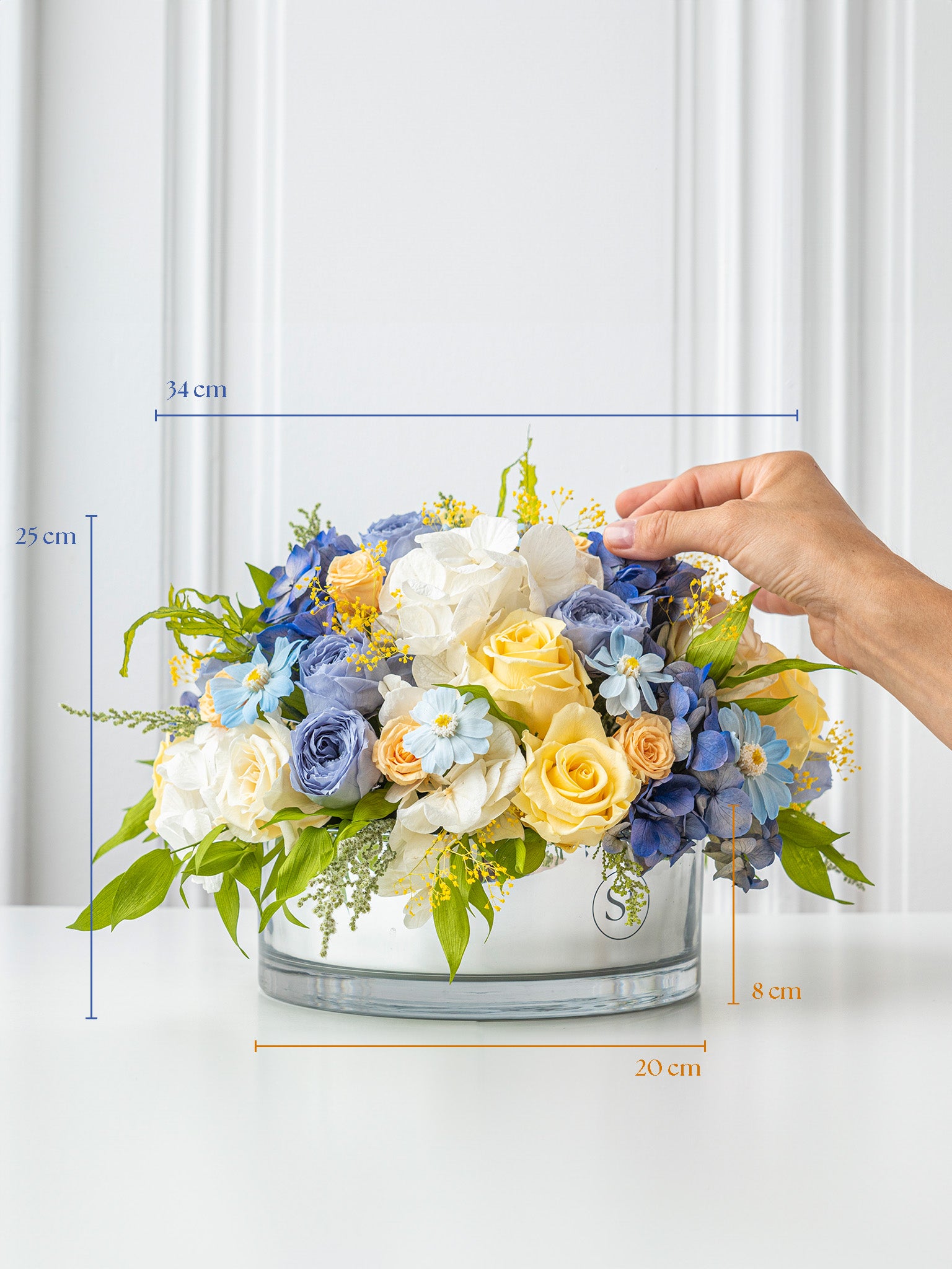 Evening Dive - Preserved Flower Arrangement - STILLA