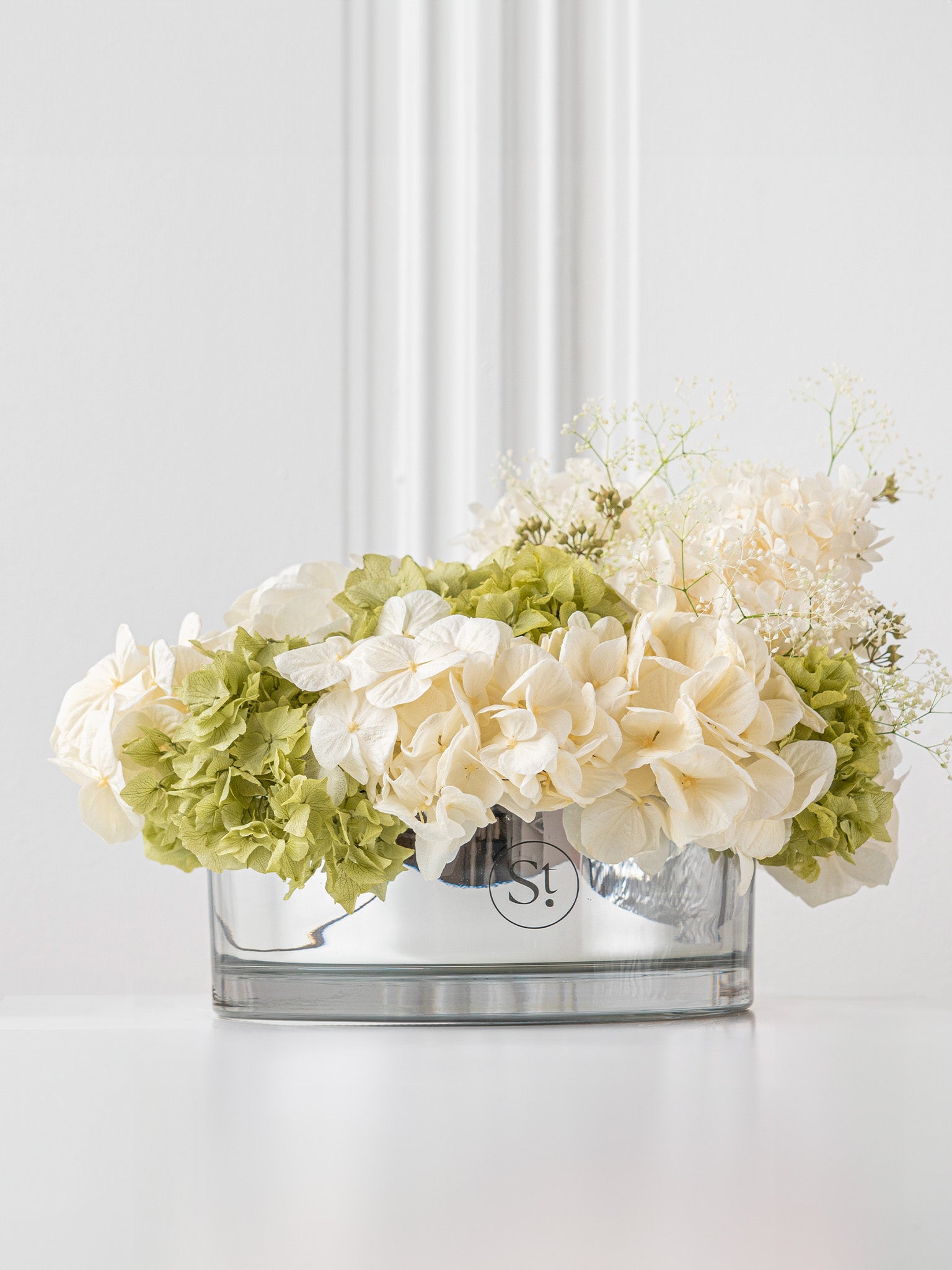 Fairy Dust - Preserved Hydrangea Arrangement - STILLA