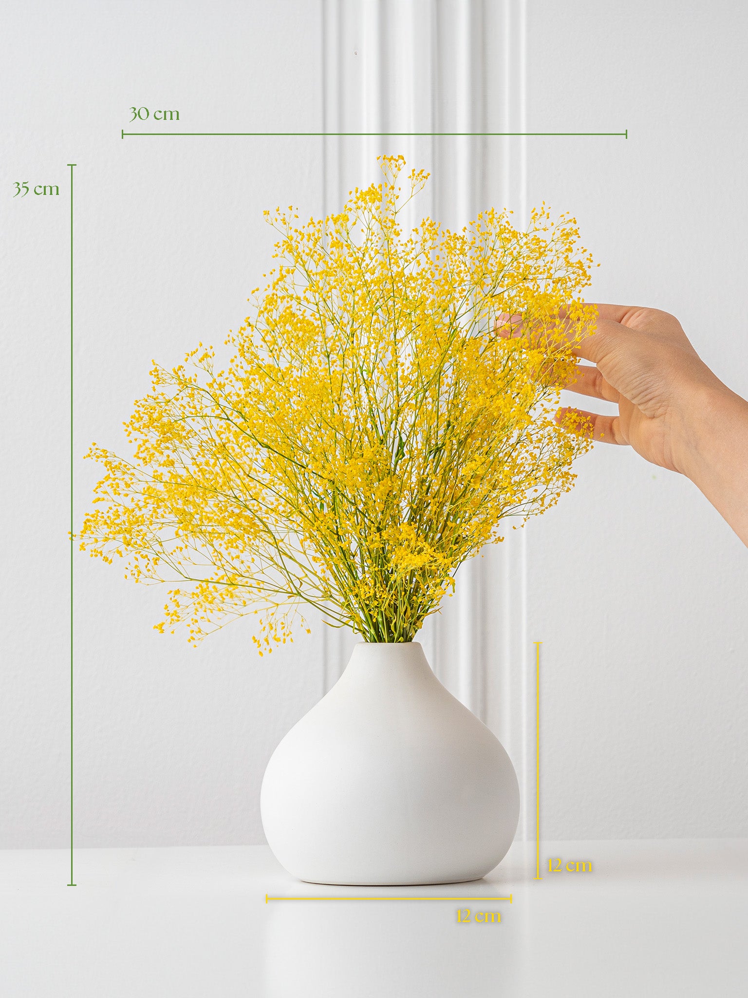 Golden Hour - Preserved Gypsophilia Bouquet - STILLA