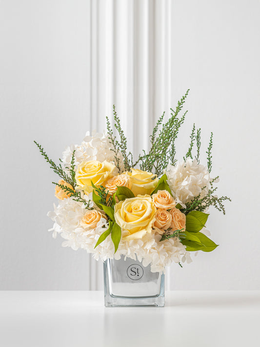 Lemonade - Preserved Flower Arrangement - STILLA