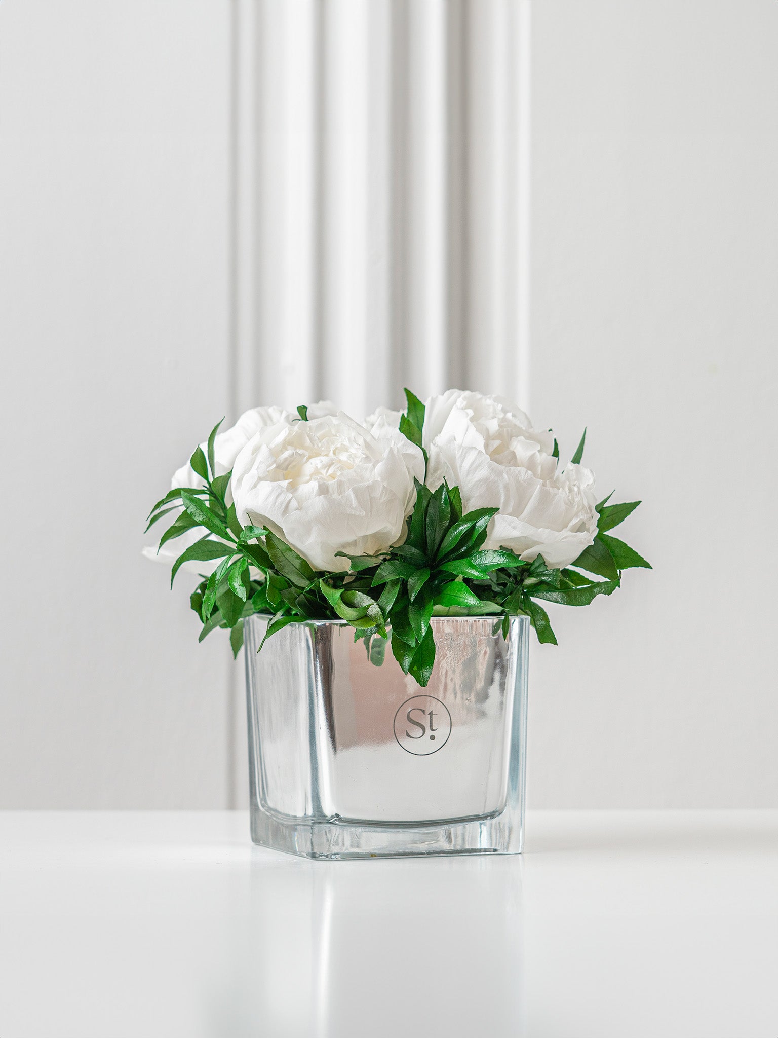 Serenity - Preserved Peony Arrangement - STILLA