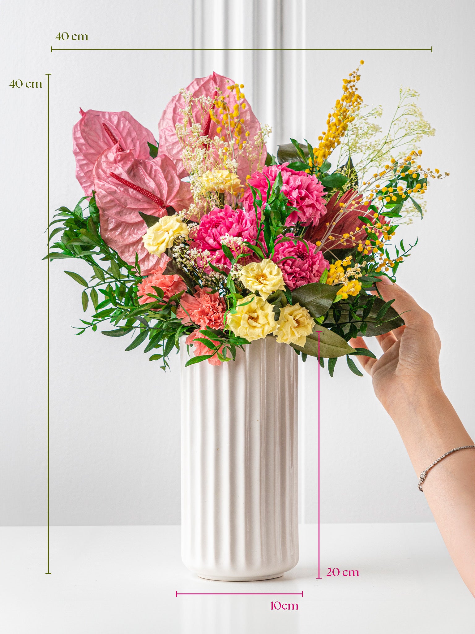 Zest - Preserved Flower Arrangement - STILLA